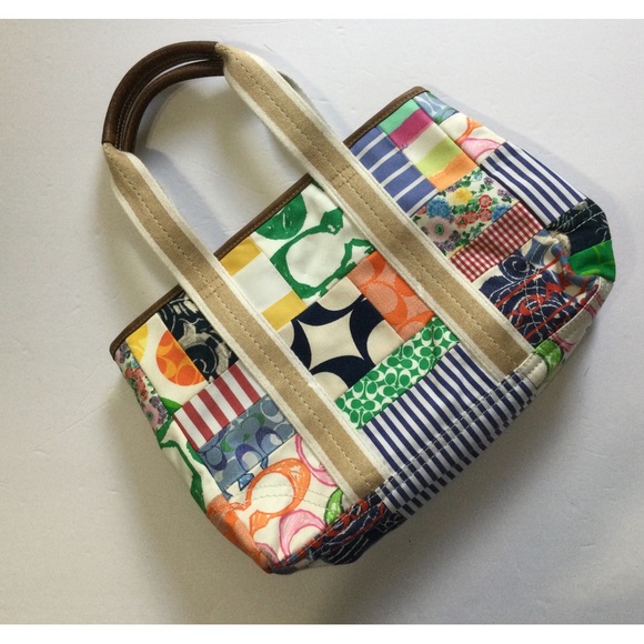 Coach Patchwork Hampton Bag - Picture 1 of 9